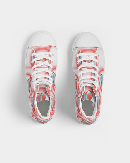 No love 2 Women's Hightop Canvas Shoe