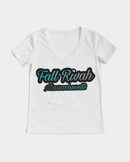 Fall Rivah Women's V-Neck Tee