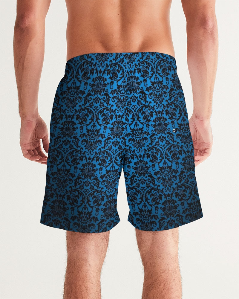 chandelier blue Men's Swim Trunk