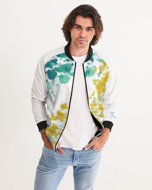 Watercolor Men's Bomber Jacket