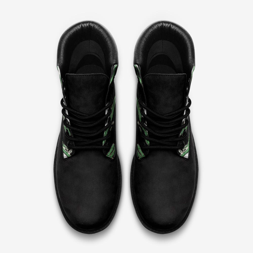 Panda & bamboo Casual Leather Lightweight boots