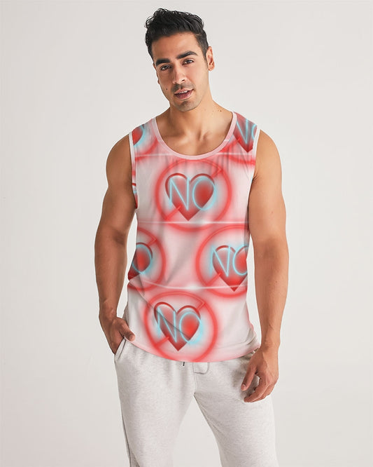 No love 2 Men's Sports Tank