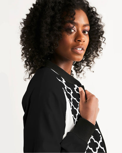 Quatrefoil Women's Bomber Jacket