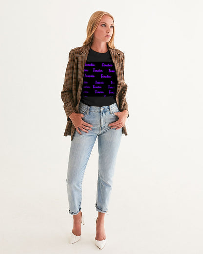Texeria Monogram purple Women's Graphic Tee