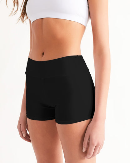 positivity Women's Mid-Rise Yoga Shorts