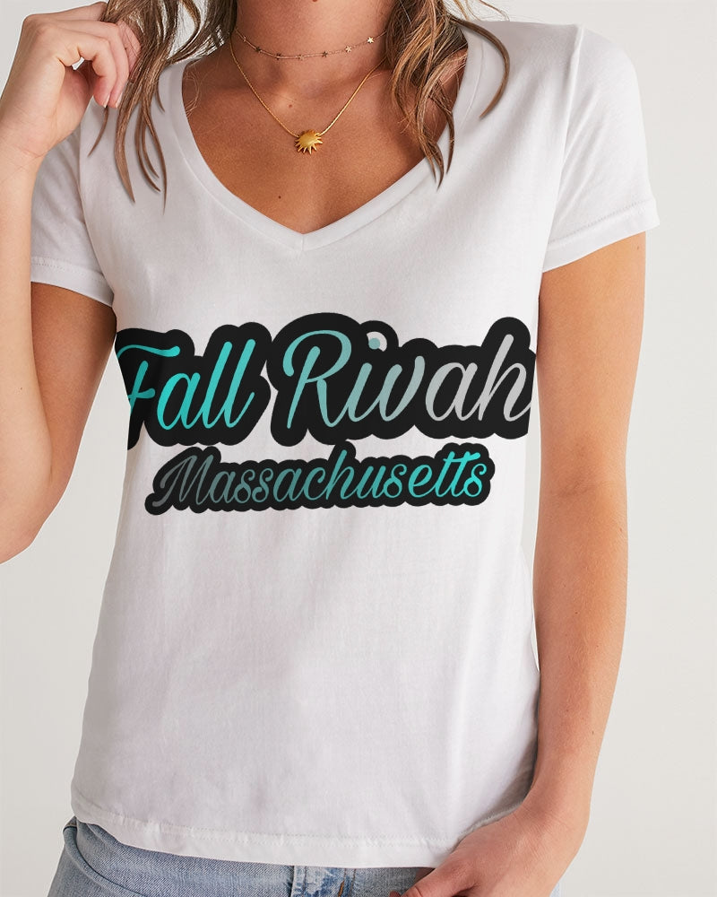 Fall Rivah Women's V-Neck Tee