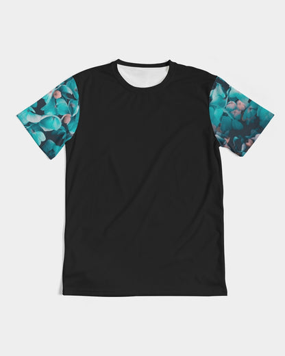 Teal Floral Men's Tee