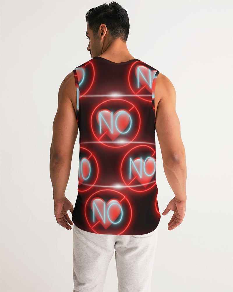 No love 3 Men's Sports Tank