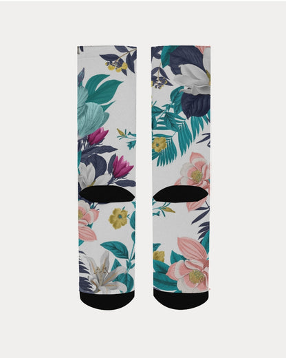 Warm Floral Men's Socks