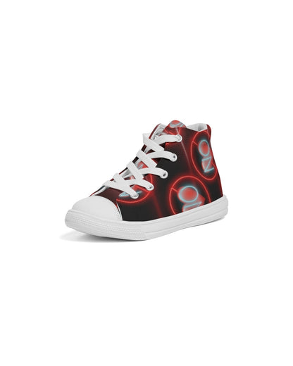 No love 3 Kids Hightop Canvas Shoe