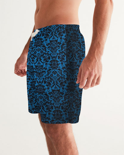 chandelier blue Men's Swim Trunk