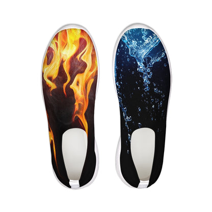 Water fire Slip-On Flyknit Shoe