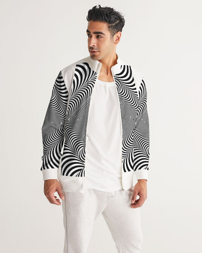 Optical illusion Men's Track Jacket