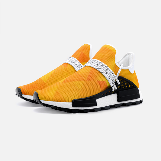 Orange Abstract Lightweight Sneaker