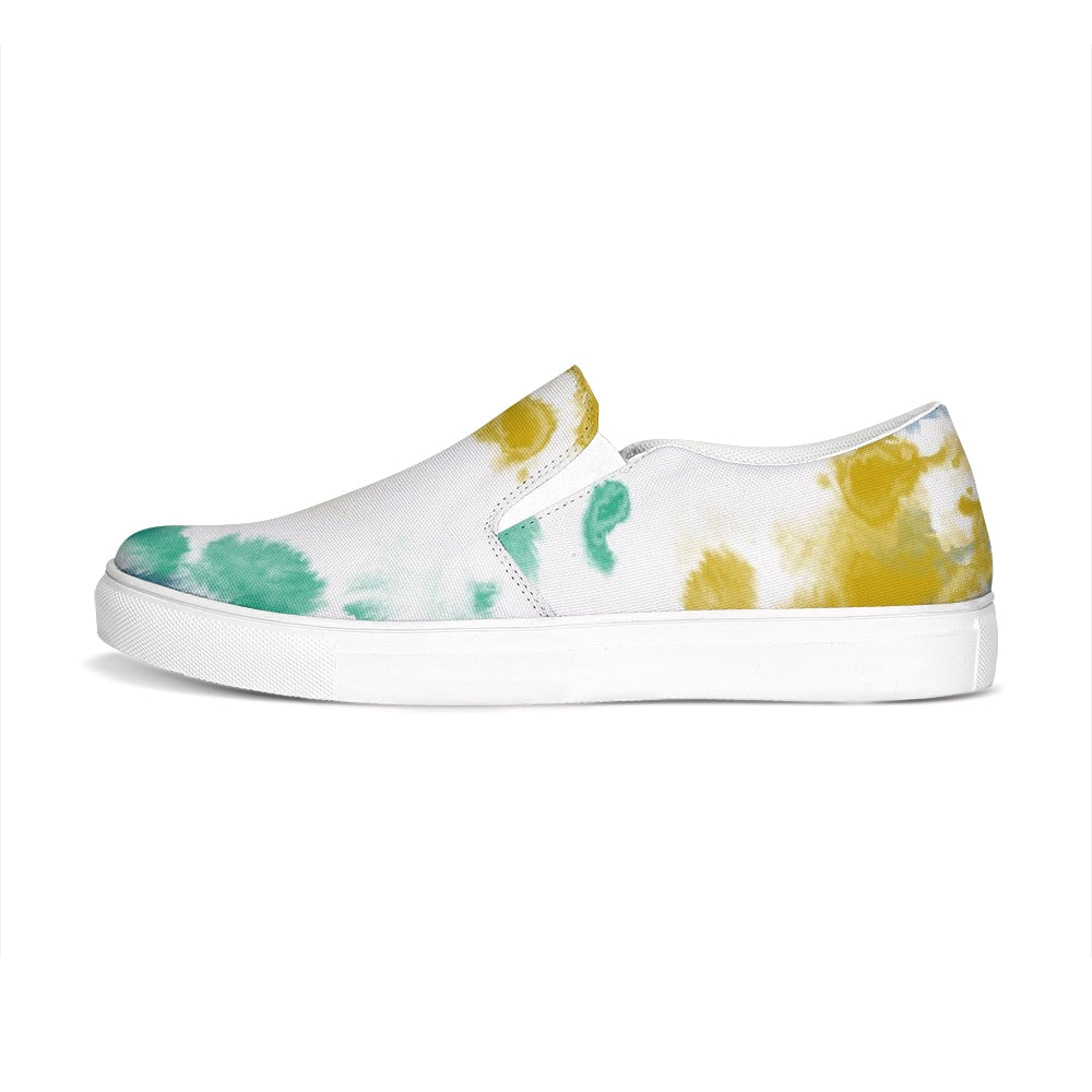 Watercolor Slip-On Canvas Shoe