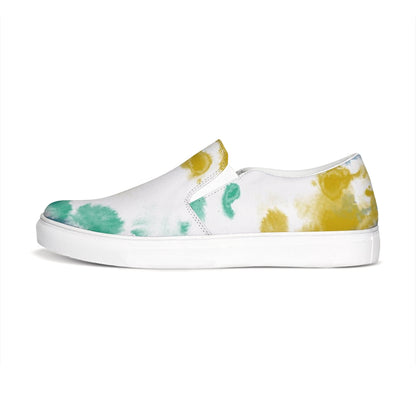 Watercolor Slip-On Canvas Shoe