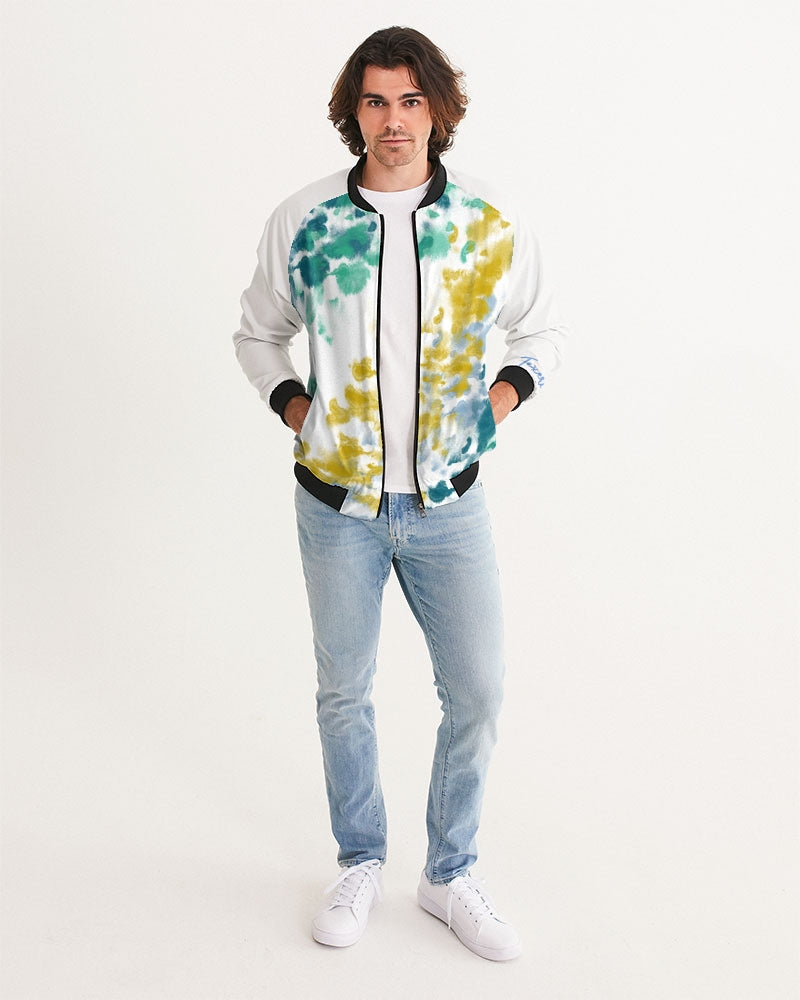 Watercolor Men's Bomber Jacket