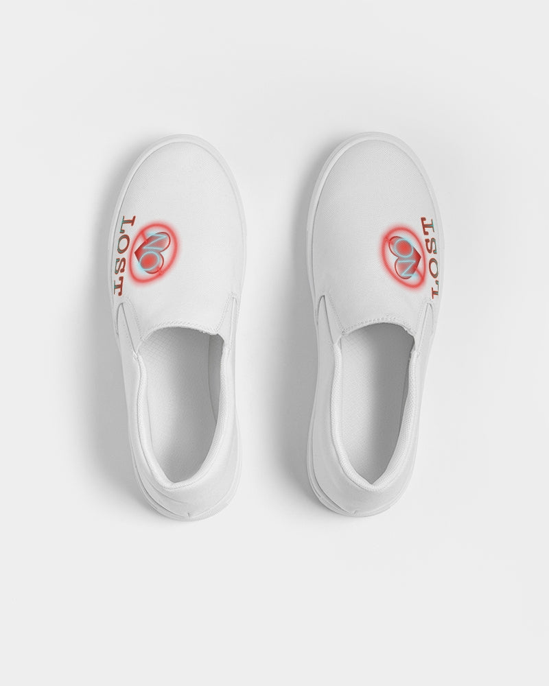 No love Women's Slip-On Canvas Shoe