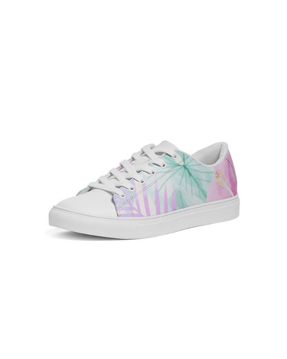 Spring Flowers Women's Faux-Leather Sneaker