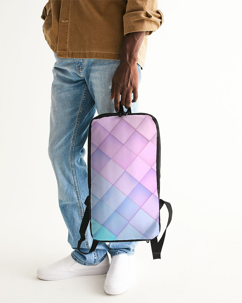 Pastel diamonds Slim Tech Backpack