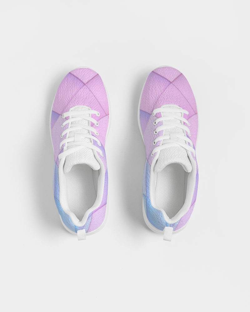 Pastel diamonds Women's Athletic Shoe