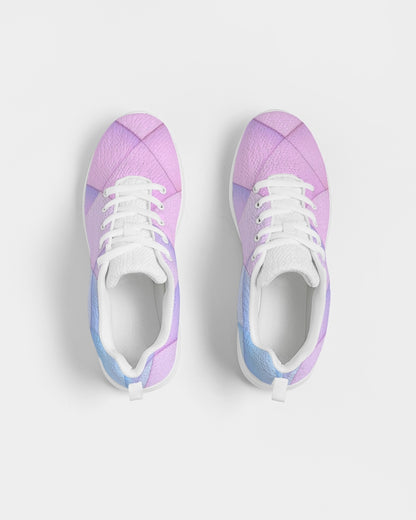Pastel diamonds Women's Athletic Shoe