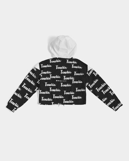 Texeria Monogram Women's Cropped Windbreaker