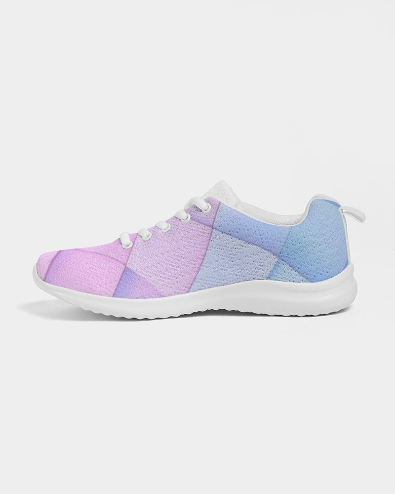 Pastel diamonds Women's Athletic Shoe