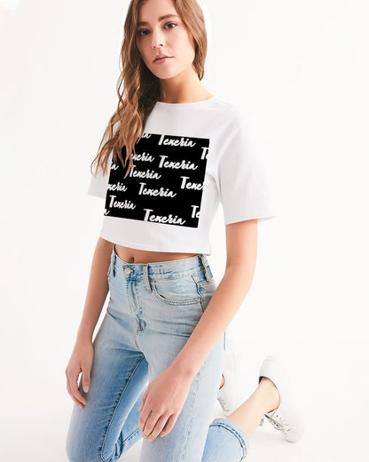 Texeria Monogram Women's Cropped Tee