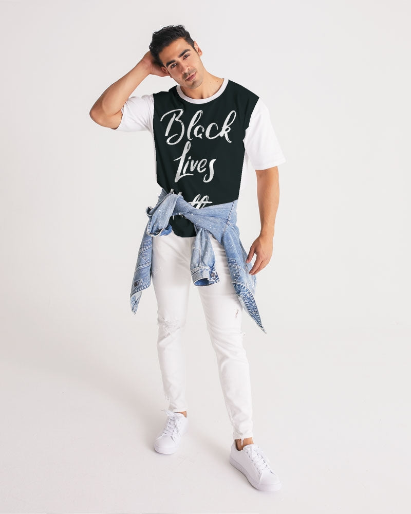 BLACK LIVES MATTER Men's Premium Heavyweight Tee