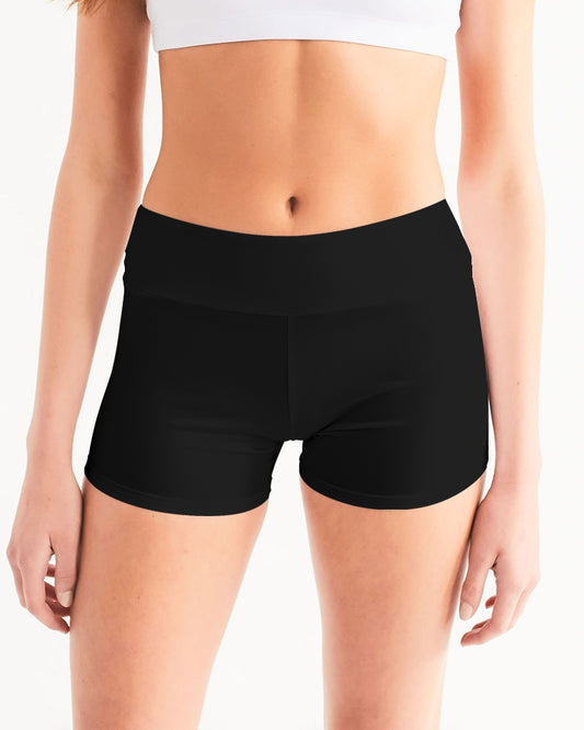 positivity Women's Mid-Rise Yoga Shorts