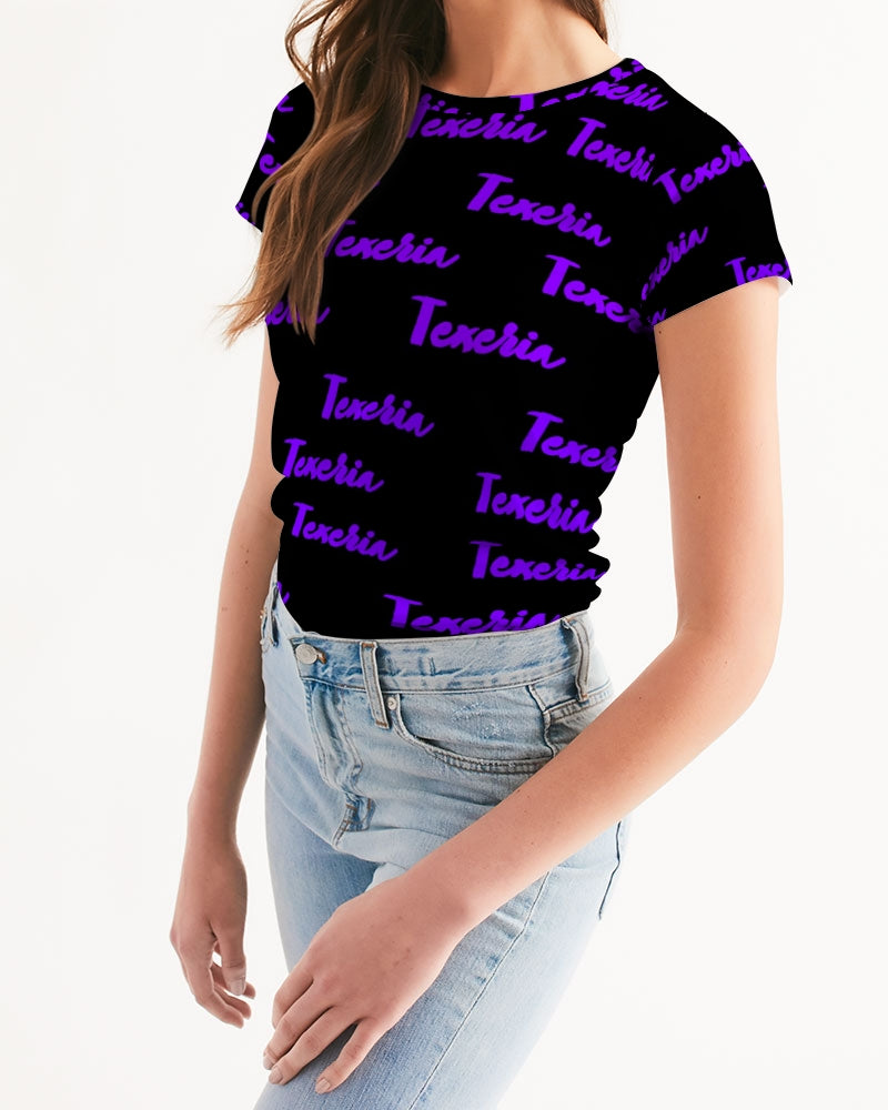 Texeria Monogram purple Women's Tee