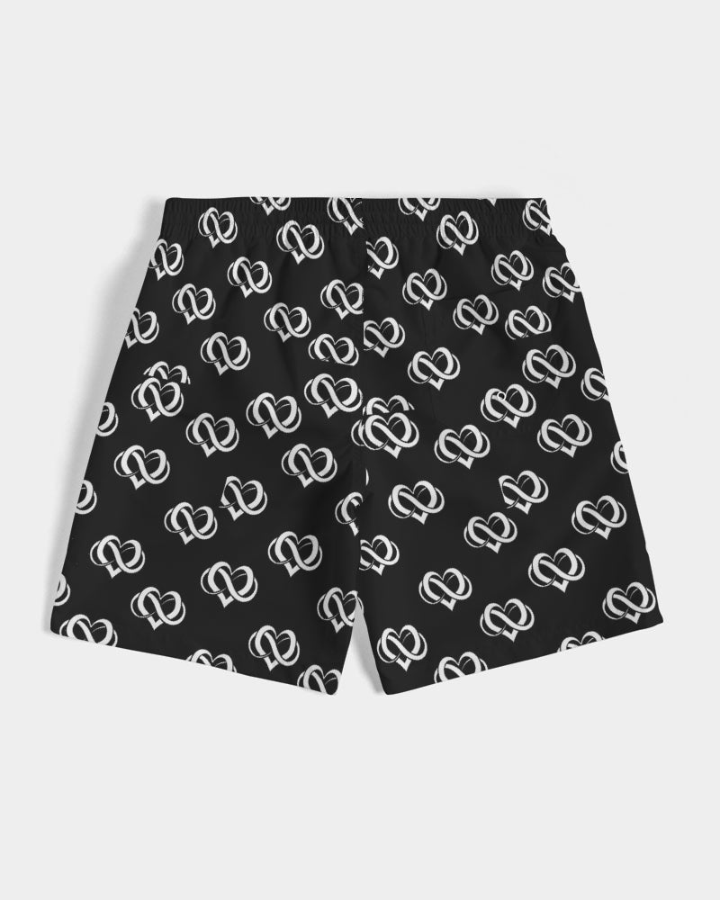 Poly Love Black Men's Swim Trunk