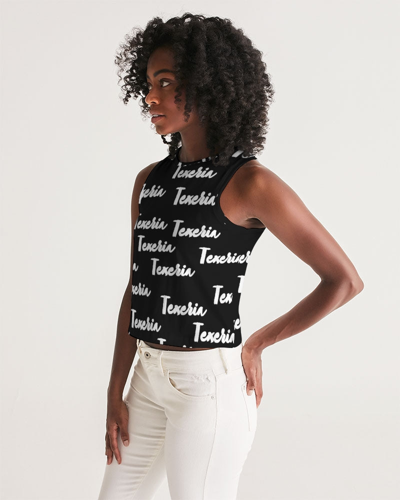 Texeria Monogram Women's Cropped Tank