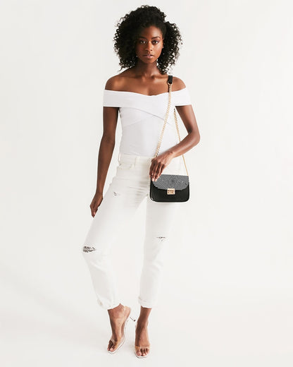 Optical illusion Small Shoulder Bag