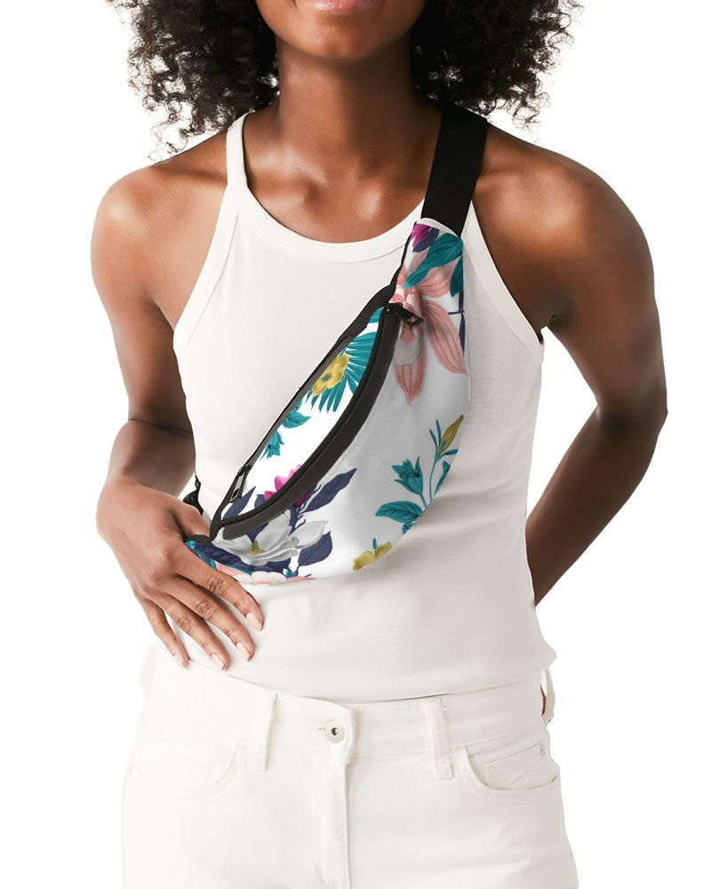 Warm Floral Crossbody Sling Bag