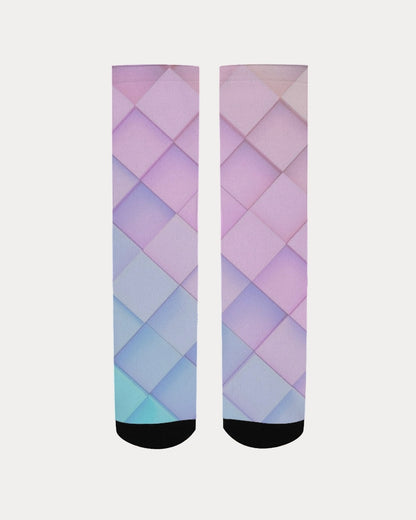 Pastel diamonds Men's Socks