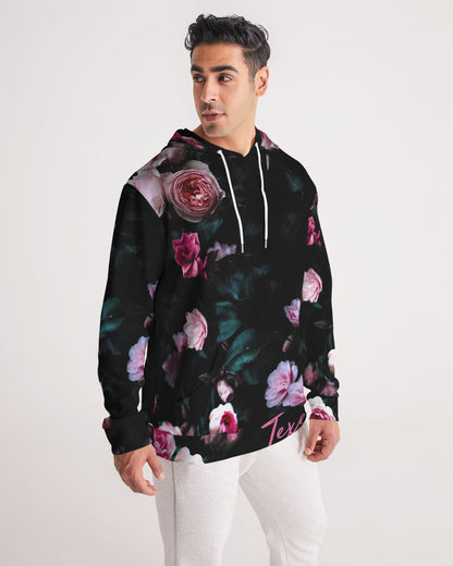 Dark Floral Men's Hoodie