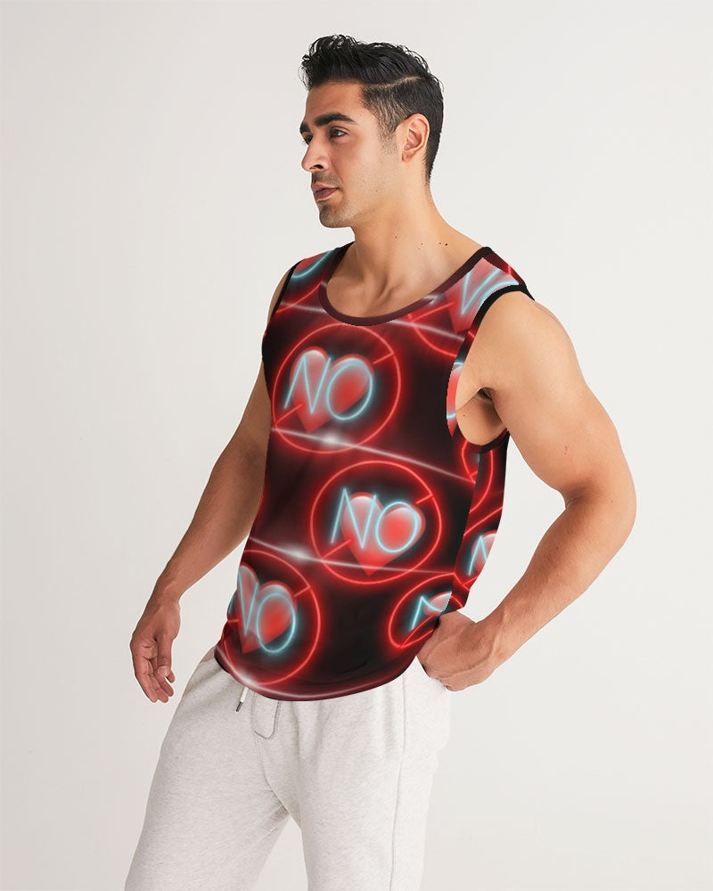 No love 3 Men's Sports Tank