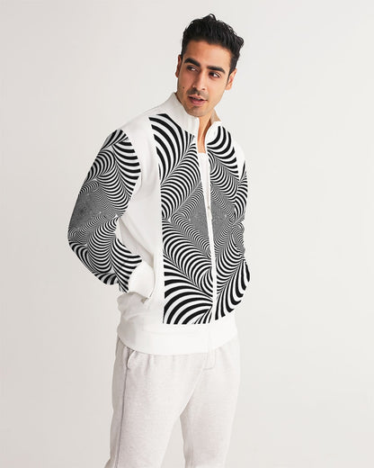 Optical illusion Men's Track Jacket