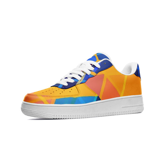 Sun Burst Unisex Low Top Sneakers