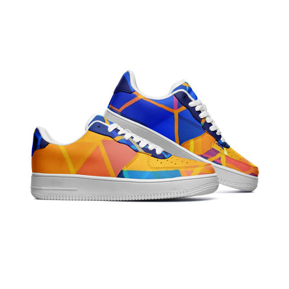 Sun Burst Unisex Low Top Sneakers