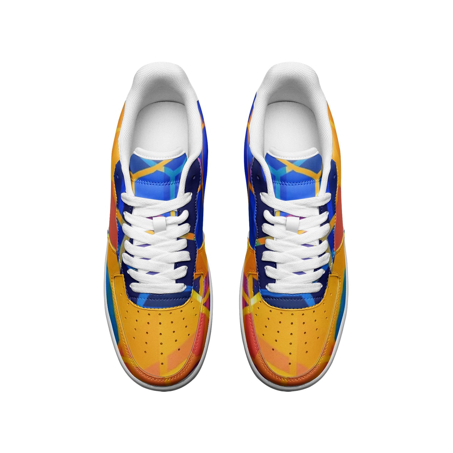 Sun Burst Unisex Low Top Sneakers