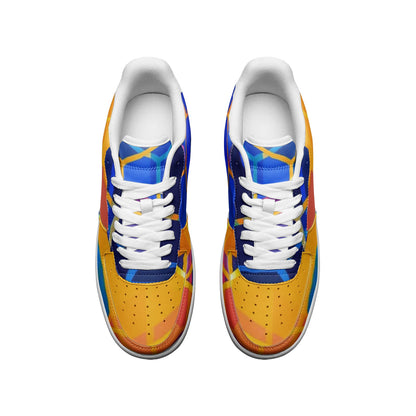 Sun Burst Unisex Low Top Sneakers