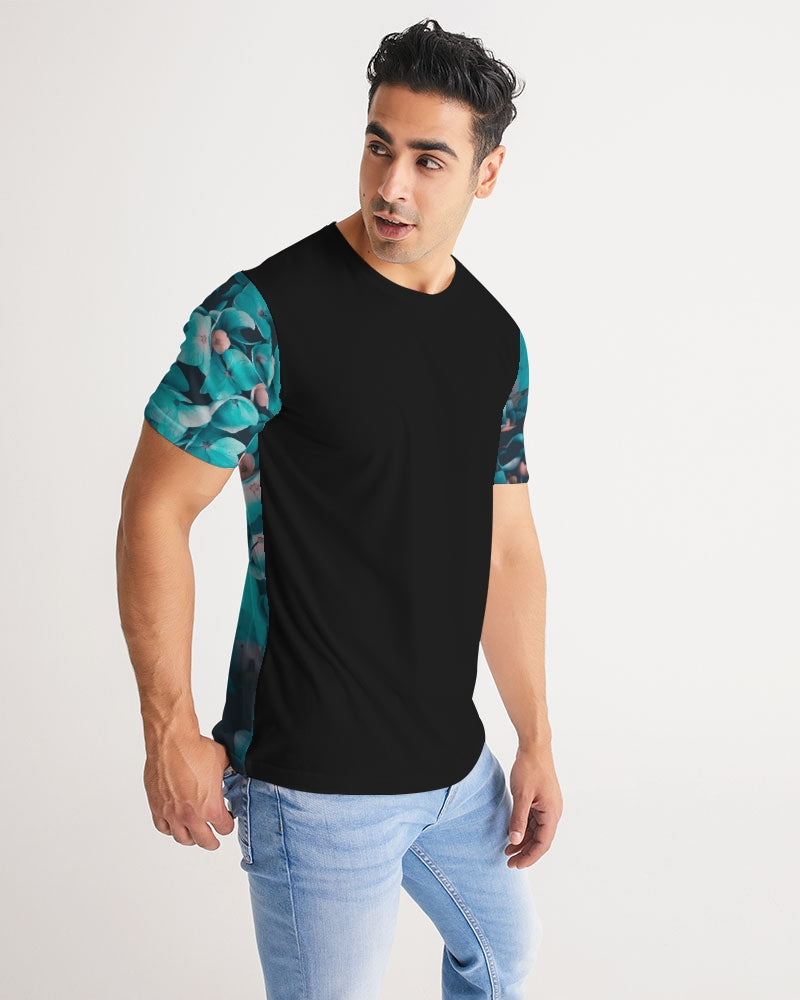 Teal Floral Men's Tee