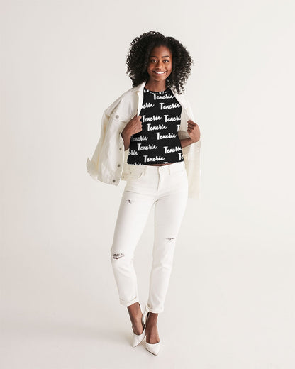Texeria Monogram Women's Cropped Tank