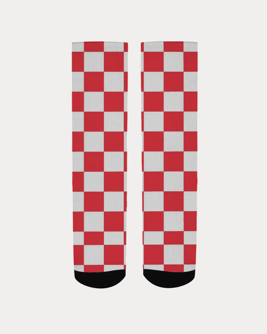 checkered Men's Socks