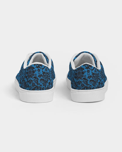 chandelier blue Women's Faux-Leather Sneaker