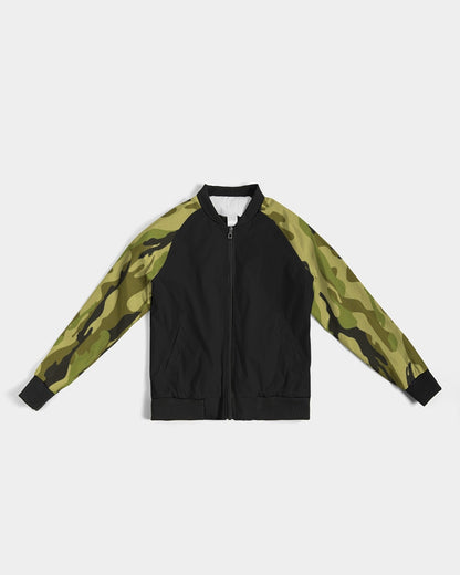 Camo 2 (green) Women's Bomber Jacket