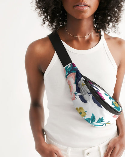 Warm Floral Crossbody Sling Bag